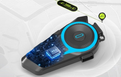 système de communication haut de gamme pour motos